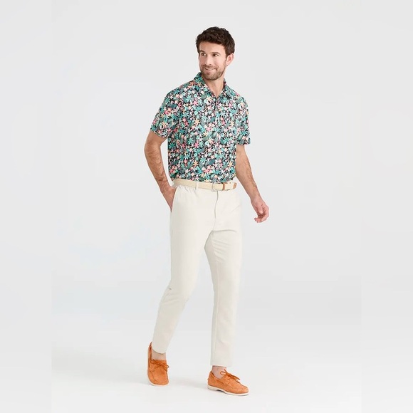 Chubbies Men's The Khakinators Performance Lightweight Khaki Pants Size L - Picture 1 of 13